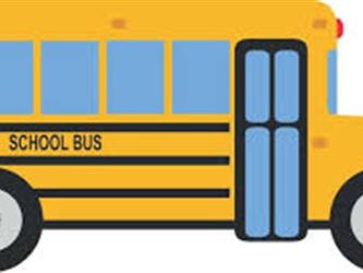 side view of yellow school bus